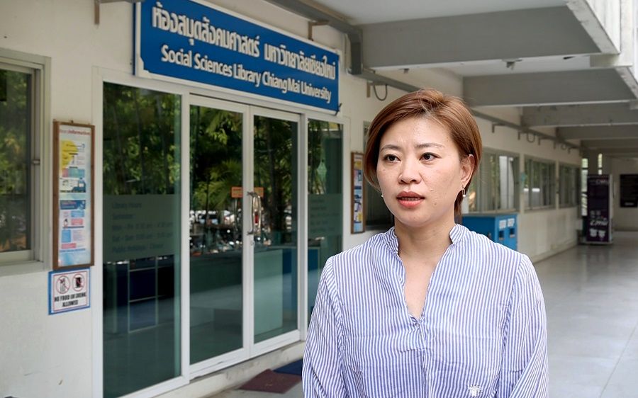 Niu Yafan, PhD candidate at Chiang Mai University.