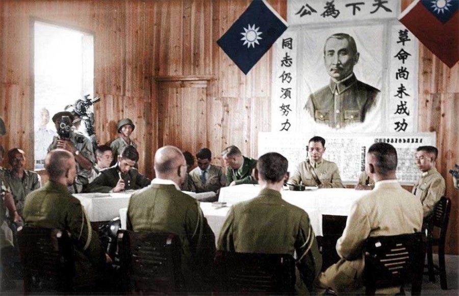 The Japanese surrender in Zhijiang on 21 August 1945 became an important symbol of the Chinese war victory.