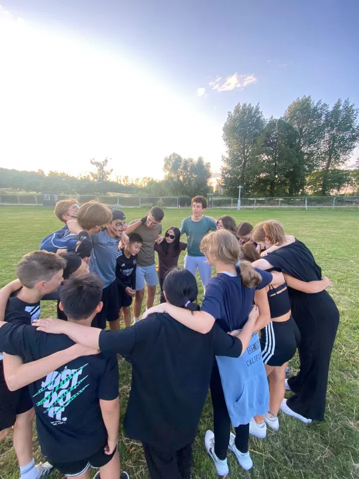 Outdoor team bonding activities organised by private UK schools. (Photo provided by interviewee)