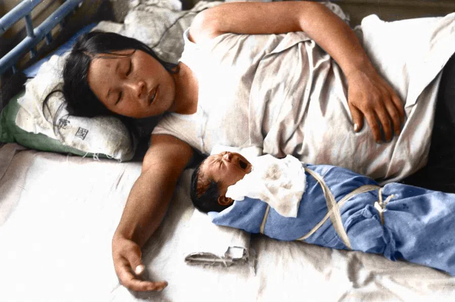 In a stark reminder of the suffering of the times, among the KMT soldiers and their familes who came to Taiwan in 1953 was a baby who had been born homeless and displaced.