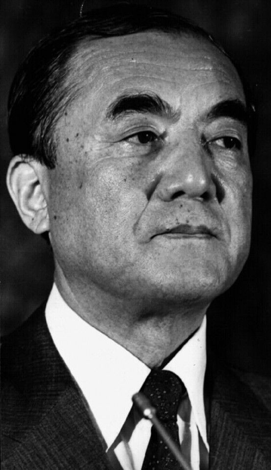 Former Japan Prime Minister Yasuhiro Nakasone. (SPH)