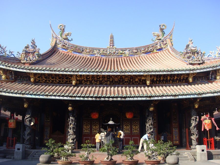 The Dalongdong Bao'an Temple. (Wikimedia)