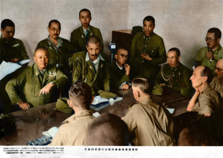 On 15 February 1942, Lt. Gen. Arthur Ernest Percival, general officer commanding Malaya for the British army, went to the Ford Motor Factory off Bukit Timah Road to surrender to the Japanese army. For the British Empire, this was a moment of shame. Facing a despondent Percival, Lt. Gen. Tomoyuki Yamashita of the Imperial Japanese Army demanded the unconditional surrender of the British army.