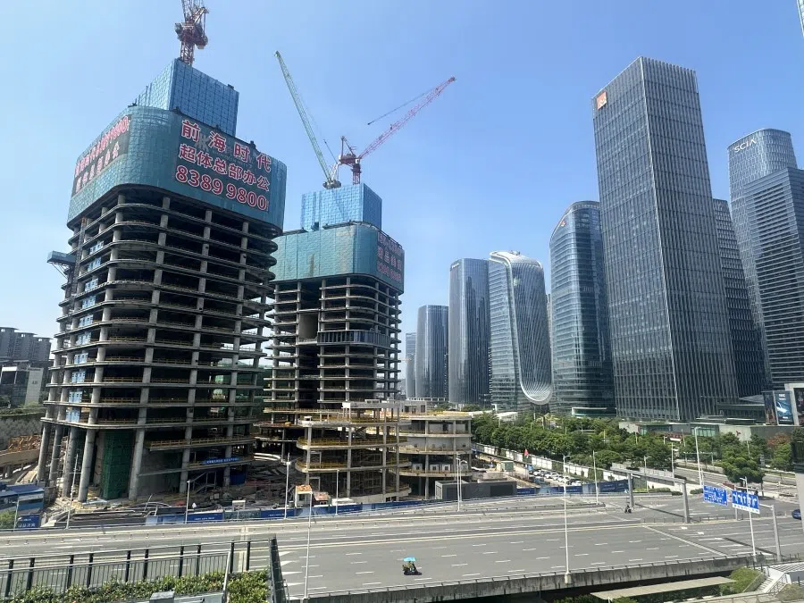 A general view of the Qianhai area in Shenzhen, 4 June 2023. (SPH Media)