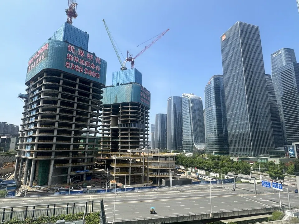 A general view of the Qianhai area in Shenzhen, 4 June 2023. (SPH Media)