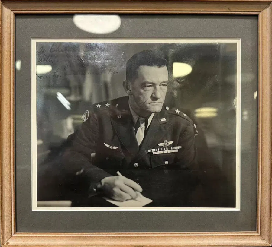 A signed photograph from Claire Lee Chennault to Charles Older.
