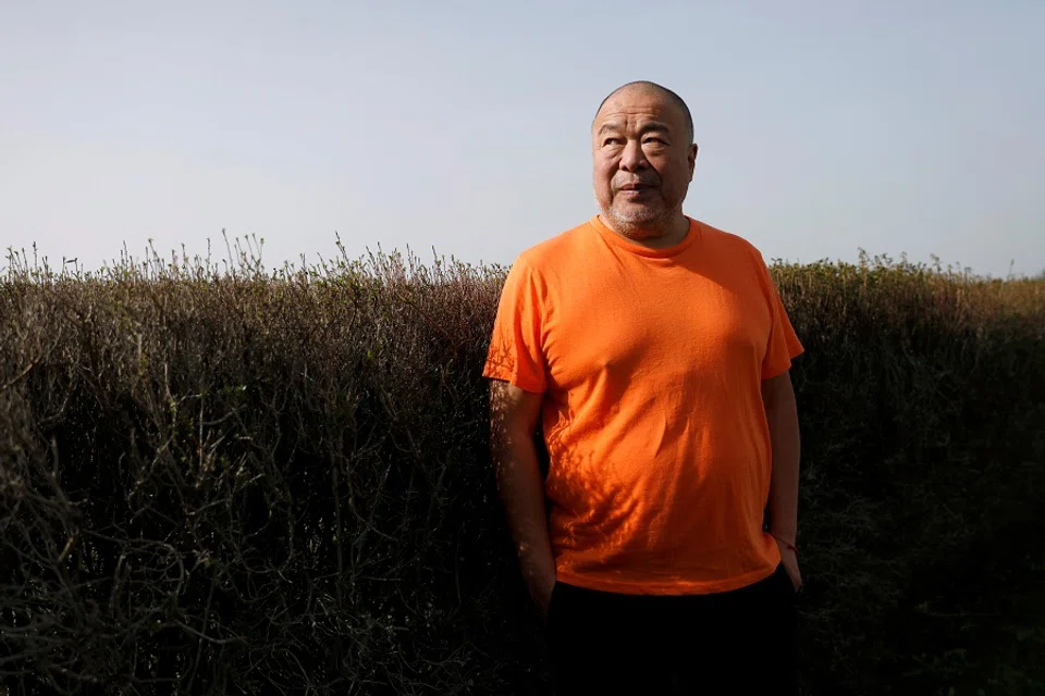 Ai Weiwei in Montemor-o-Novo, Portugal, 3 March 2021. (Pedro Nunes/Reuters)