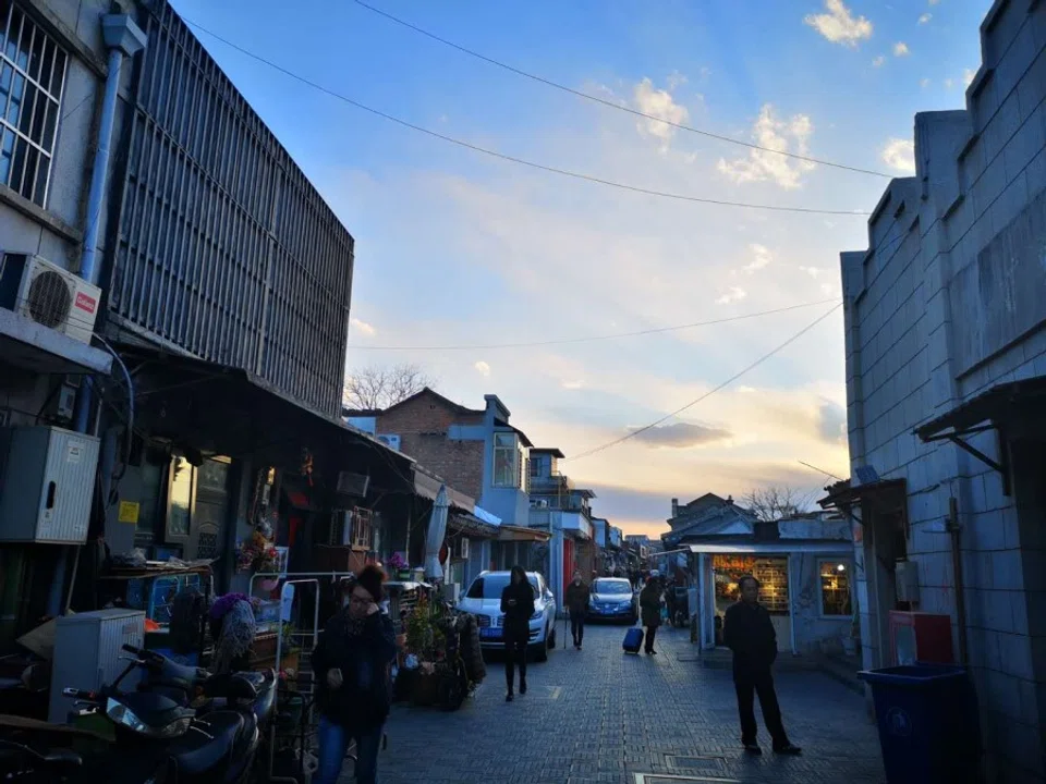 Yangmeizhu Alley, a hutong in Beijing, 2019. (SPH Media/Meng Dandan)