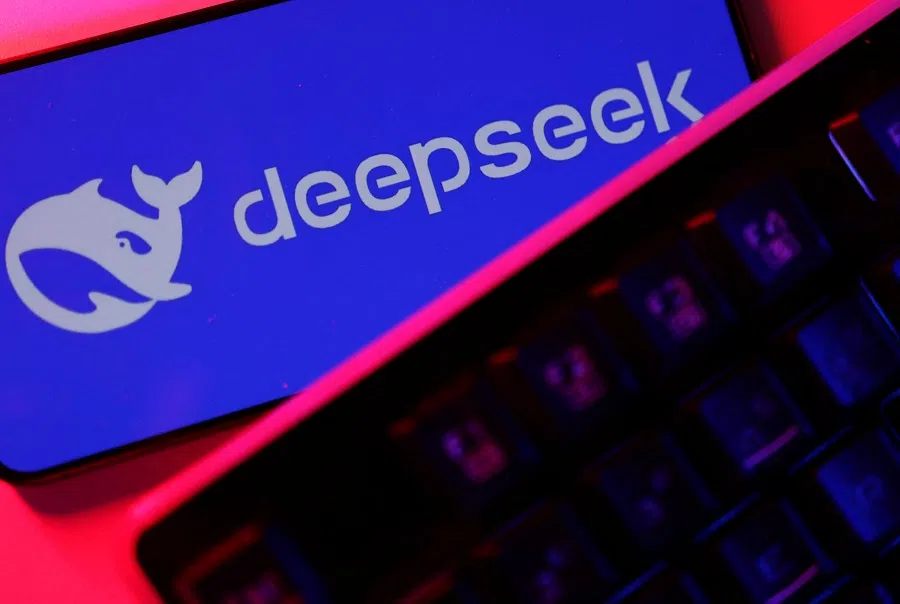 The Deepseek logo is seen in this illustration taken on 29 January 2025.