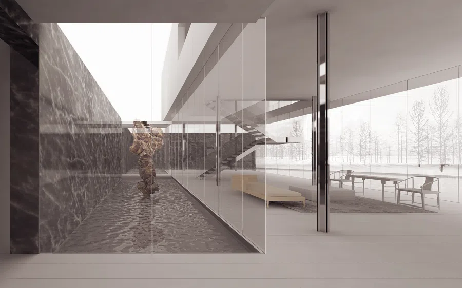 Mok Wei Wei, Beijing House, 2004. (Photo: Digital Mirage)