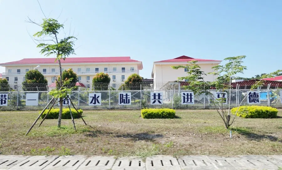On Maday Island, a strategic township by the Indian Ocean fast turning into a linchpin of China's initiative where oil tankers can unload petrol that is pumped across 771km of pipelines across Myanmar to Yunnan, Chinese characters affixed to a chain-link fence declare that "One Belt One Road has reached Maday Island". (SPH)