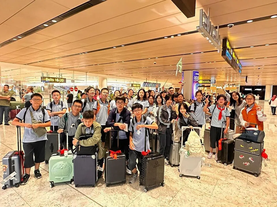 Study tours to Singapore are becoming increasingly popular among groups from China. (Photo provided by interviewee)