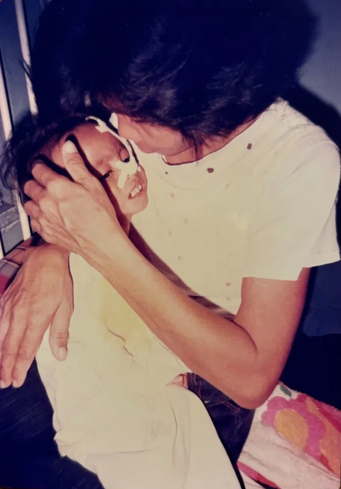 Famine strikes a part of Mindanao island in the Philippines, 1987.