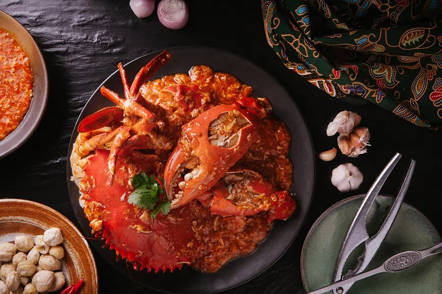 Jumbo Seafood’s chilli crab. (Jumbo Seafood)