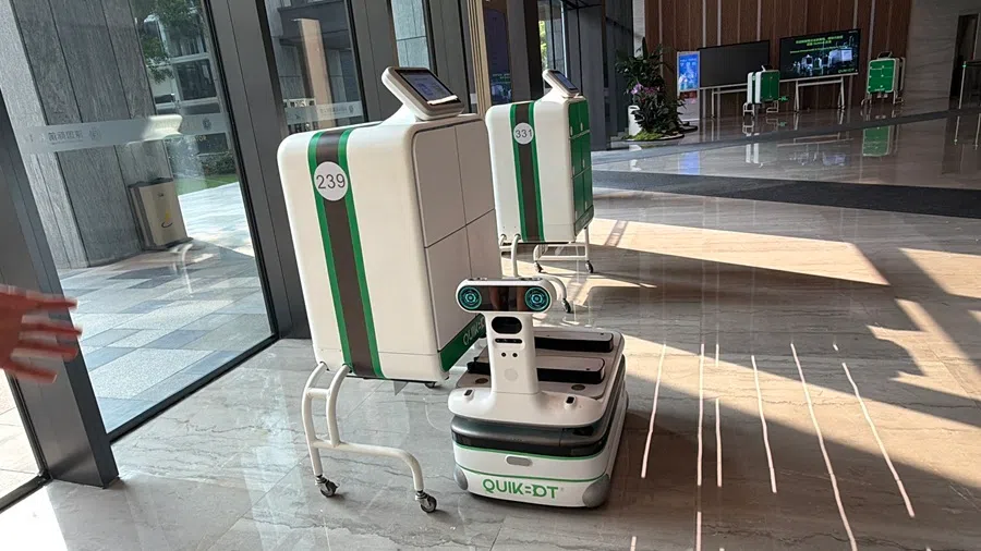 QuikBot allows buildings to integrate and manage robots that enter and leave their premises.