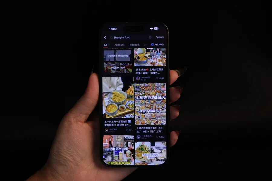 RedNote is a useful app for China travel. (SPH Media)
