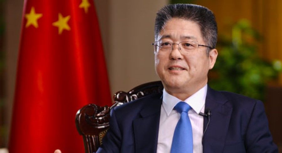 Le Yucheng has been appointed to the National Radio and Television Administration, a lateral move that is widely seen as an end to his diplomatic career. (Internet)