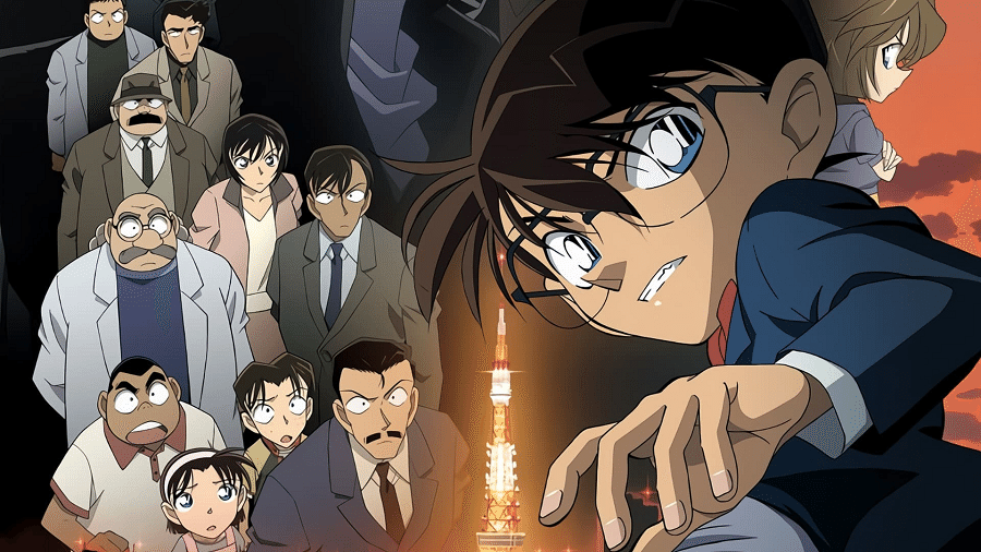 A publicity image for Detective Conan: The Raven Chaser. (Internet)