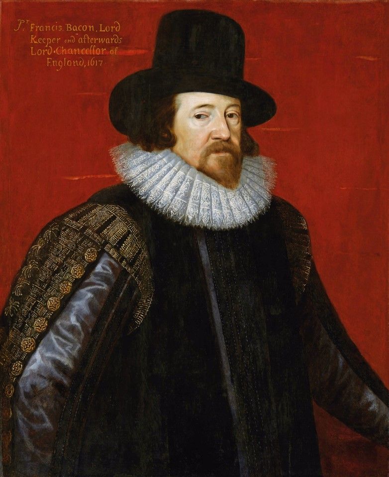 Portrait of Francis Bacon, by Frans Pourbus the Younger, 1617. (Wikipedia)