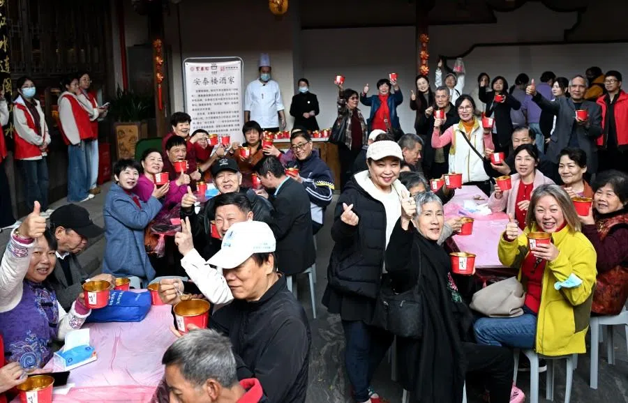A community event organised for Taiwanese people in Fuzhou, 17 March 2026. (CNS)