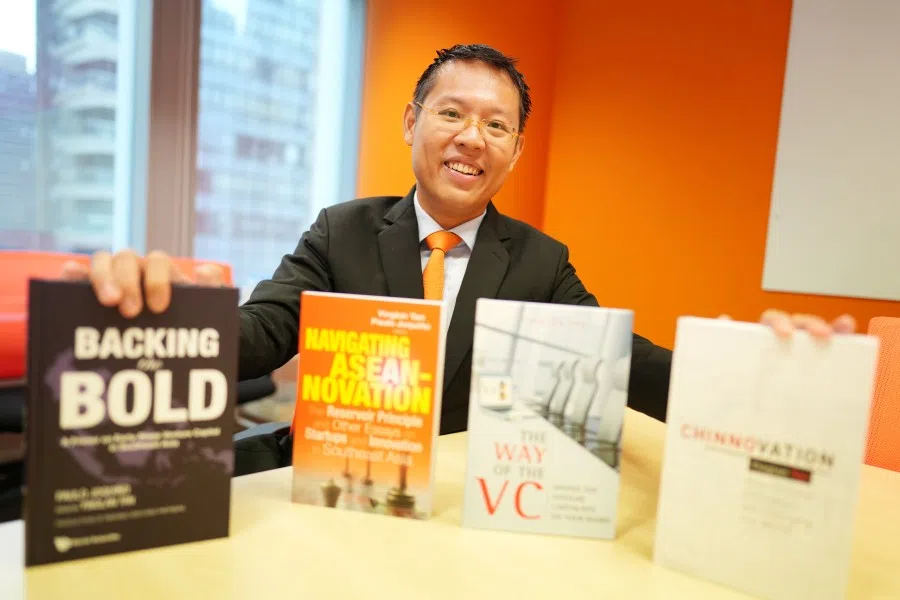 Tan has written several books on venture capital. (SPH Media)