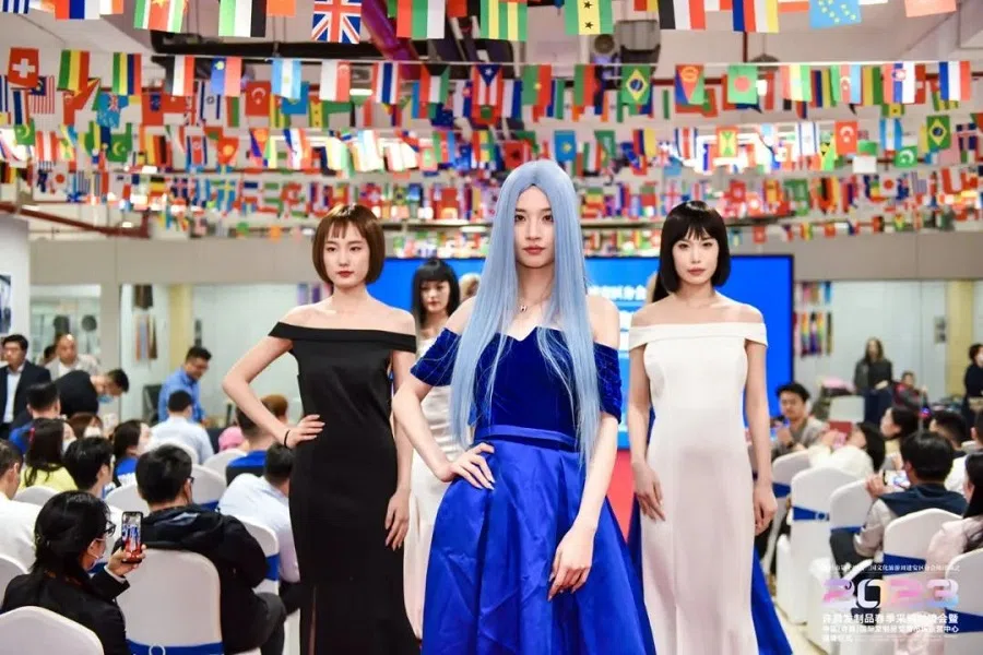 Models pose with items by the brand Rebecca. (Photo provided by interviewee)