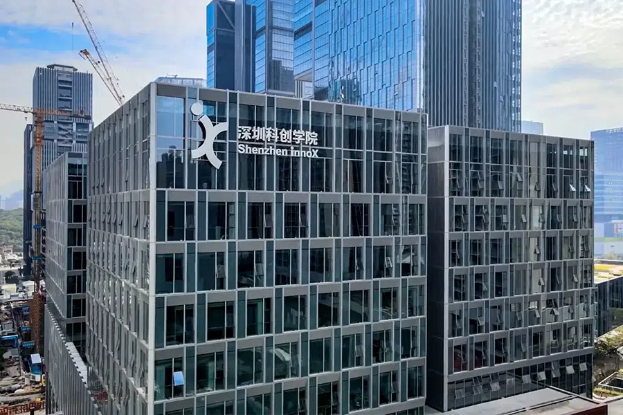 A view of Shenzhen InnoX Academy headquarters in Creative City. (Ngian Xuan Rong/SPH Media)