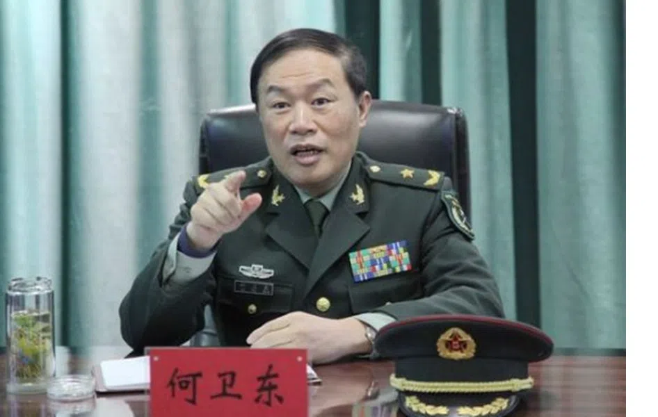 A shot of He Weidong. (Internet)