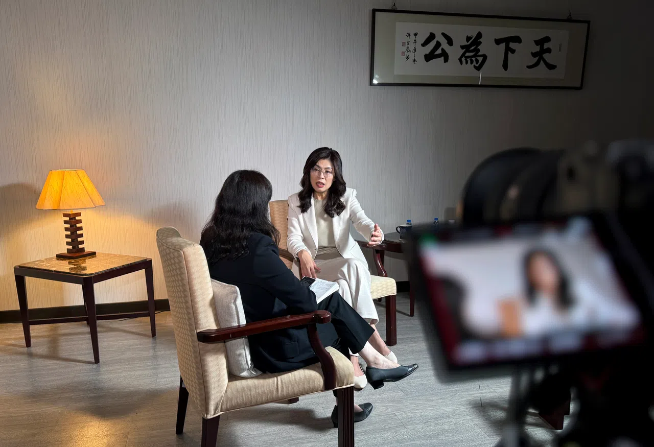 Kuomintang chair Cheng Li-wun sits down for an exclusive interview with Lianhe Zaobao.