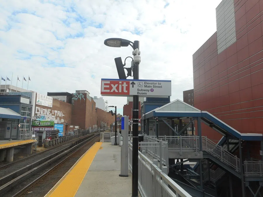 The Flushing-Main Street subway station, October 2018, US. (Photo: DanTD/Licensed under CC BY-SA 4.0)