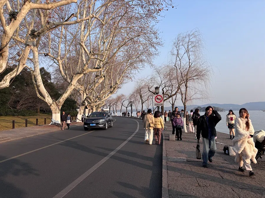 Hangzhou’s natural beauty and slower pace of life makes it an attractive place to live and work. (Li Kang/SPH Media)