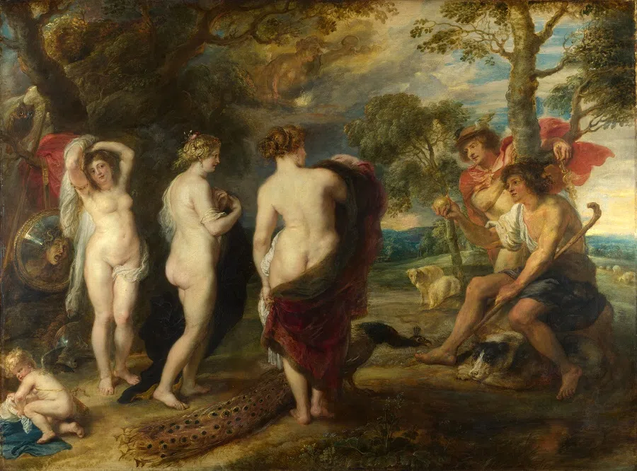 Peter Paul Rubens, The Judgement of Paris. (Wikipedia)