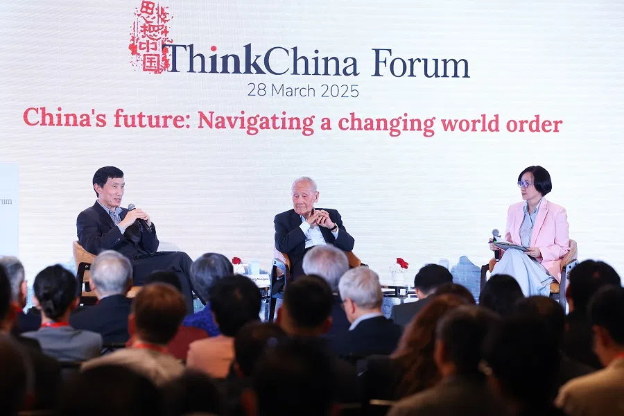 The ThinkChina Forum on 28 March 2025 at The Capitol Kempinski Hotel. (SPH Media)