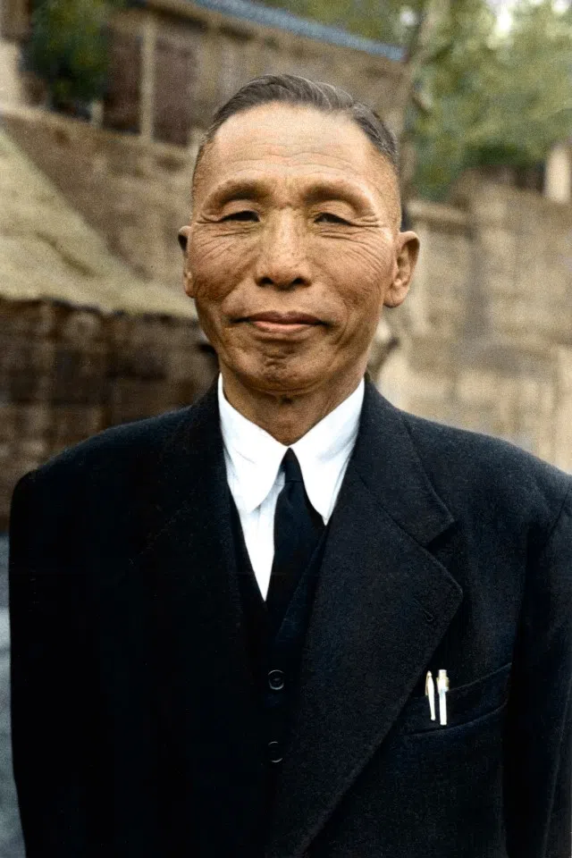 Korean revolutionary leader Kim Gu, declared the father of Korea during the presidency of Park Chung-hee.