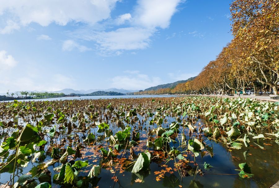 West Lake in autumn. (iStock)