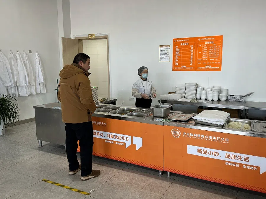 The canteen at Colorful Community offers meals for its residents.