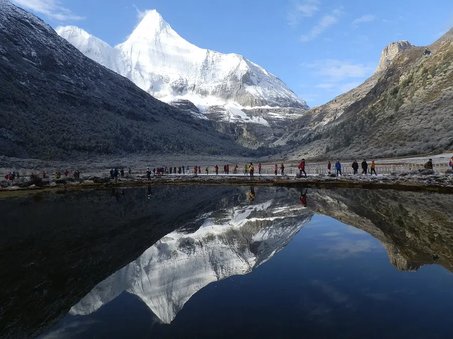 Mt Jambeyang in Yading.