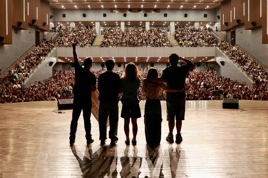 As this packed crowd suggests, the best days of stand-up comedy in China may still lie ahead.