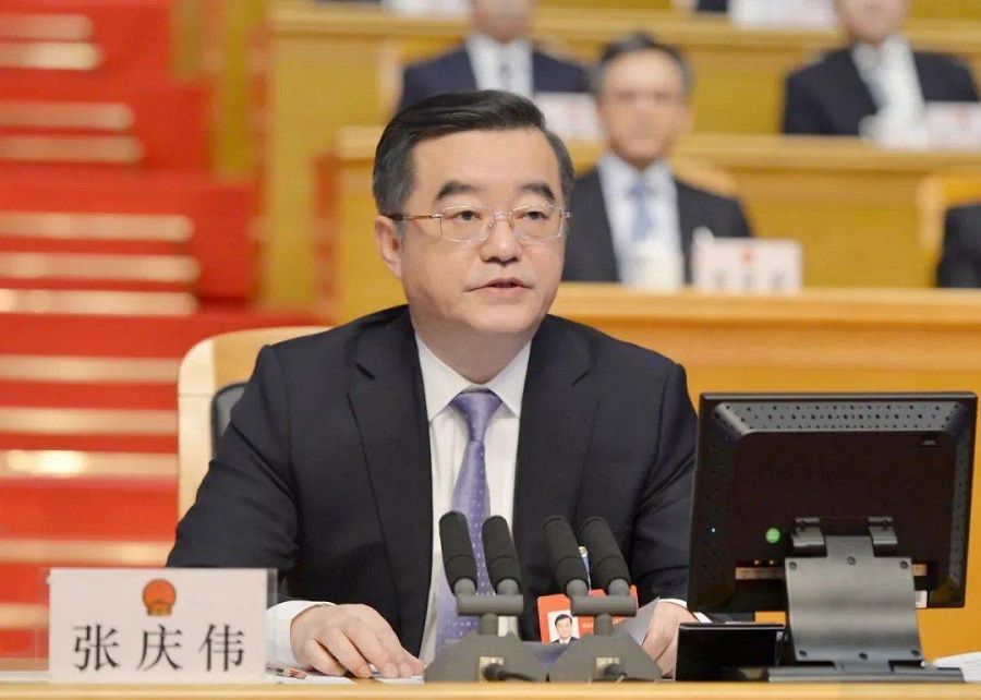 Hunan party secretary Zhang Qingwei. (Internet)