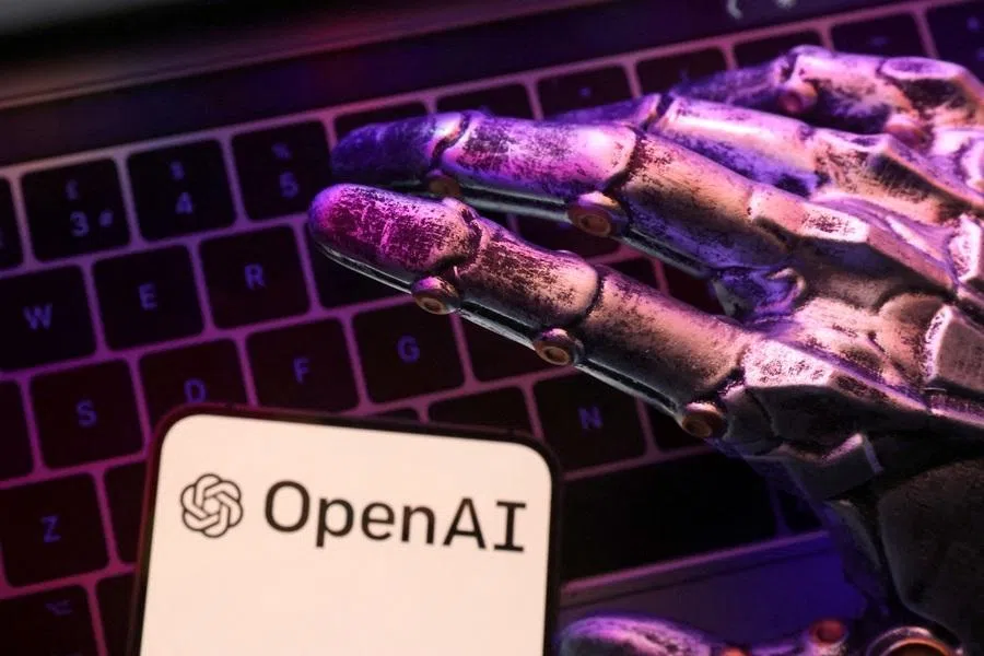 OpenAI logo is seen in this illustration taken on 18 June 2025.