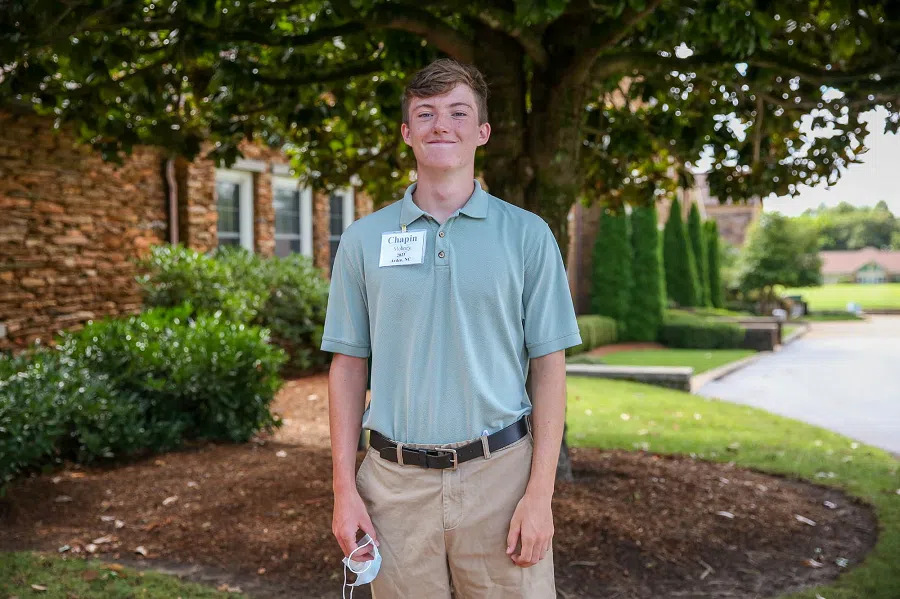 Chapin Mohney, an 18-year-old freshman from the University of Tennessee. (Photo provided by interviewee)