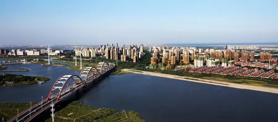 The Sino-Singapore Tianjin Eco-City, the second government-to-government-level project, after the Suzhou Industrial Park. (Sino-Singapore Tianjin Eco-City Investments and Development Co Ltd)