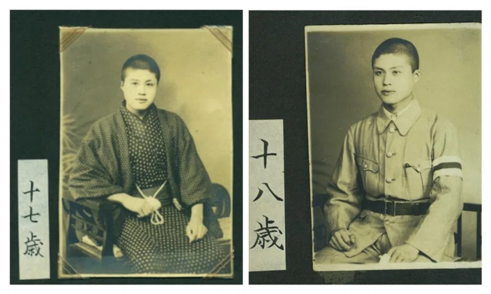 The album owner when he was 17 and 18 years old.