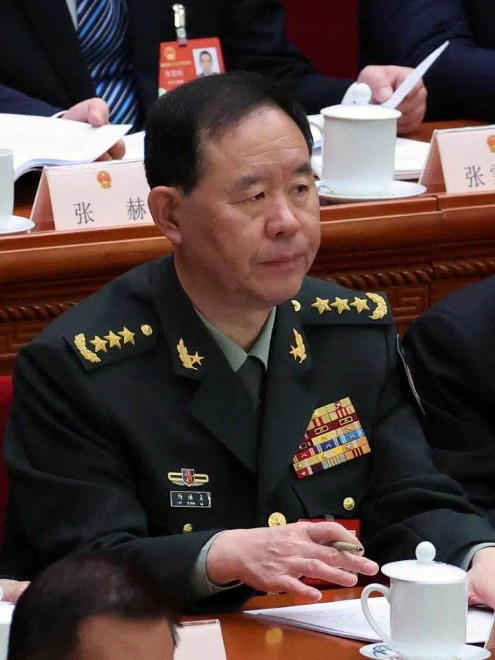 China’s Central Military Commission (CMC) member Liu Zhenli attends the opening session of the National People’s Congress (NPC) at the Great Hall of the People in Beijing, China, on 5 March 2025. (Florence Lo/Reuters)