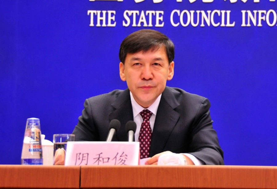 Yin Hejun is China’s new minister of science and technology. (Internet)