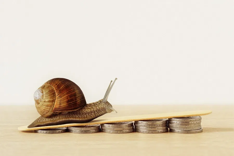 Some local governments in China have issued “Snail Awards” to spur employees.