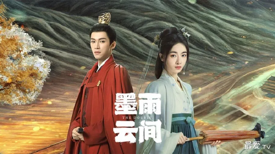 Publicity poster of The Double, starring Wang Xingyue (left) and Wu Jinyan. (Internet)