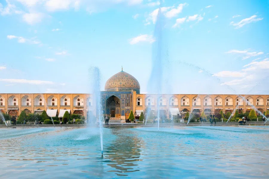 Naqsh-e Jahan Square in Isfahan.