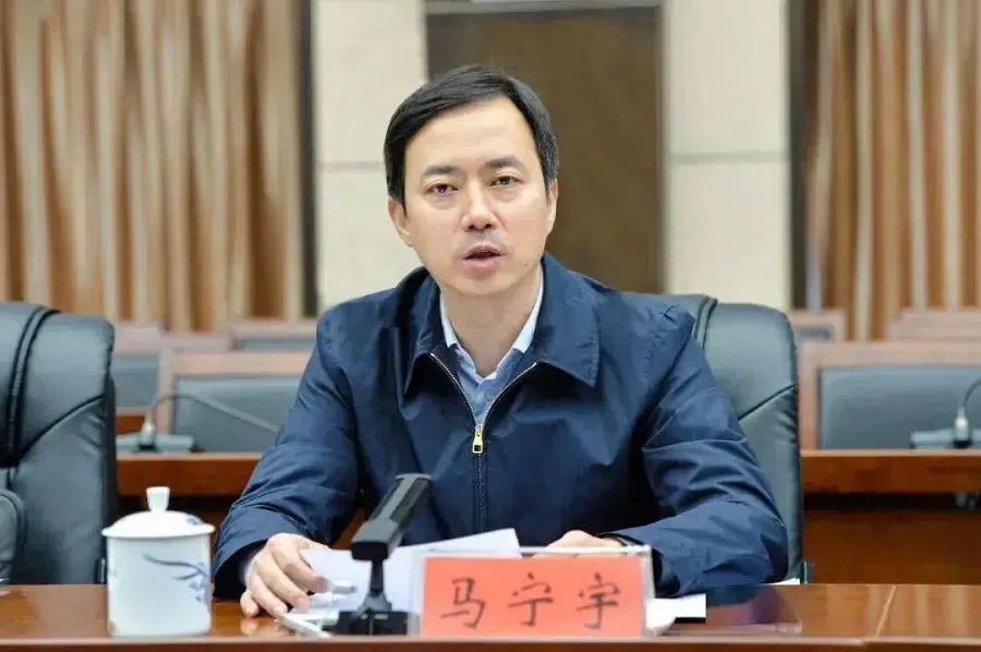 Former Guiyang mayor Ma Ningyu, who has already been purged, was once a rising political star in Guizhou. (Internet)