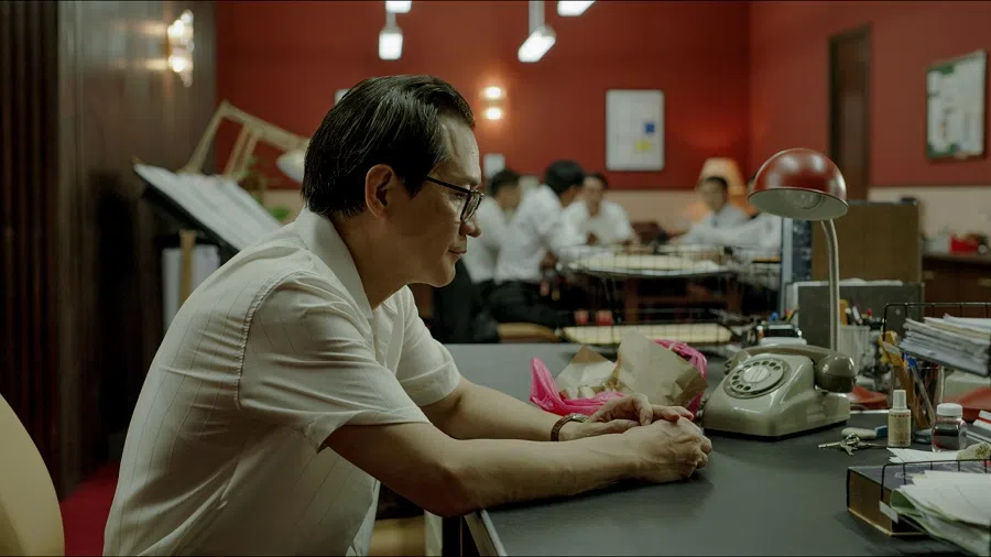 The male protagonist in A Year of No Significance never once broke into a smile throughout the film. (Internet)